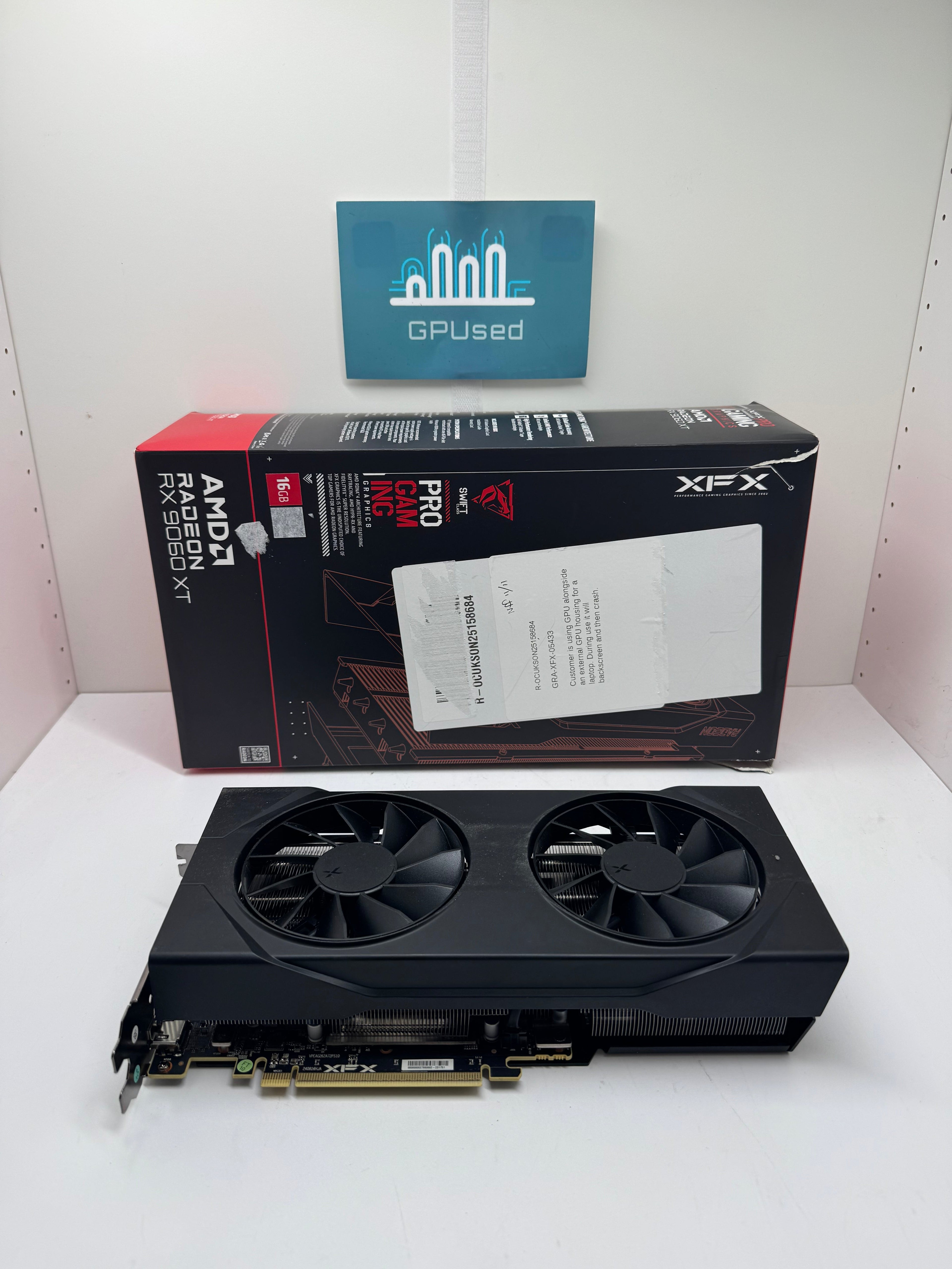 XFX AMD Radeon RX 9060 XT Swift Dual 16GB GDDR6 - A - Premium Edition